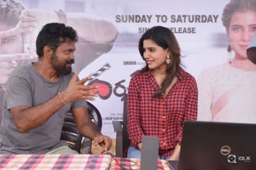 Samantha Launches Darshakudu Movie Sunday to Saturday Love Song